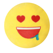 Emoji toys gift for kids plush pillow cheap stocks